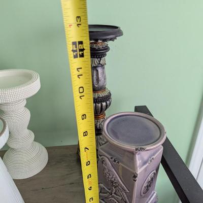 Array Of Pedestal Candle Stands (FR)