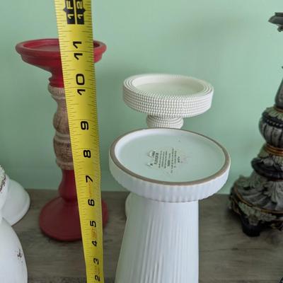 Array Of Pedestal Candle Stands (FR)