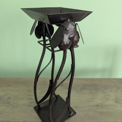 Metal Dog Candle Holder (FR)