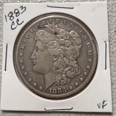 1883 CC Morgan Silver Dollar