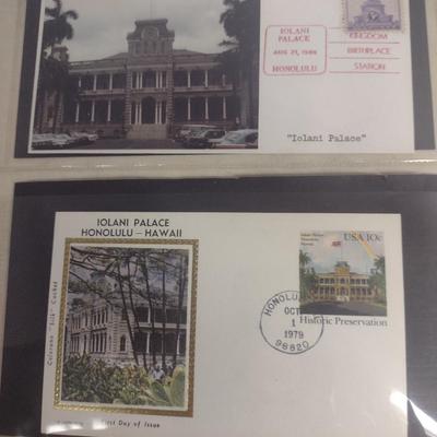 Sale Photo Thumbnail #1371: Collection of Assorted First Day Cover Stamps (#7).  Please see all pictures for selection.