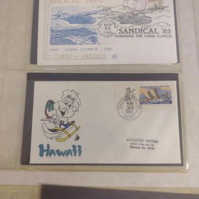 Sale Photo Thumbnail #1368: Collection of Assorted First Day Cover Stamps (#7).  Please see all pictures for selection.