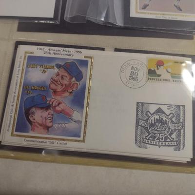 Sale Photo Thumbnail #1399: Nice Collection of Sports Figures First Day Cover Stamps- Lou Gehrig, Hank Aaron, Babe Ruth, Nolan Ryan, etc. (#4).  Some sets, please see all pictures for selection.