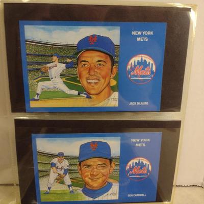 Sale Photo Thumbnail #1450: Collection of Sports Memorabia- Some Autographed- Mostly NY Mets- Vintage 1969 Postcards