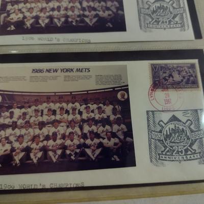 Sale Photo Thumbnail #1472: Collection of Sports Memorabia- Some Autographed- Mostly NY Mets- Vintage 1969 Postcards