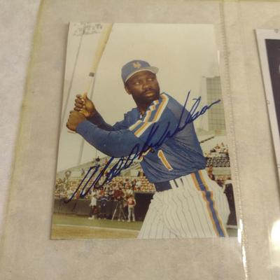 Sale Photo Thumbnail #1466: Collection of Sports Memorabia- Some Autographed- Mostly NY Mets- Vintage 1969 Postcards