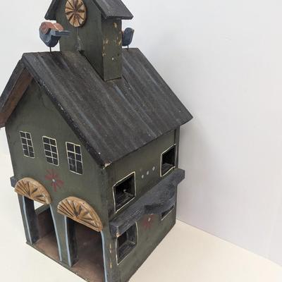 Sale Photo Thumbnail #155: Large 2 Piece Wooden Bird House