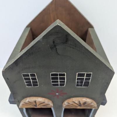 Sale Photo Thumbnail #157: Large 2 Piece Wooden Bird House