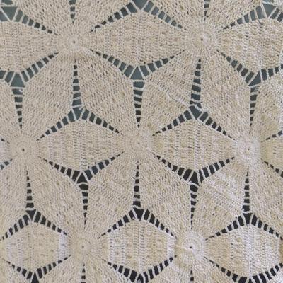 Hand Made Bed Coverlet- Approx 83" x 54"