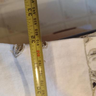 Hand Made Table Cloth- Approx 64" x 49"