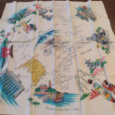 Collection of Vintage Japanese Kerchiefs
