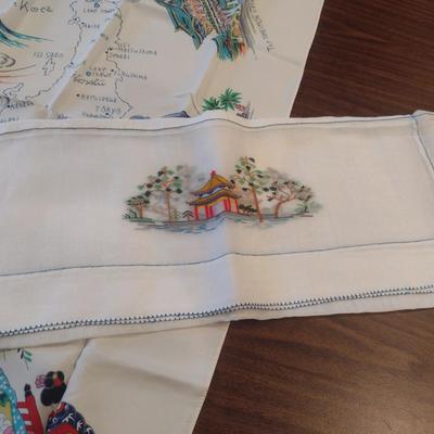 Collection of Vintage Japanese Kerchiefs