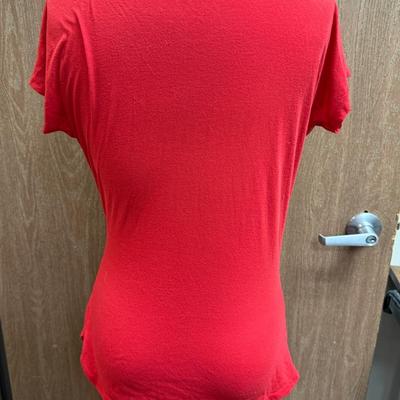 Sale Photo Thumbnail #346: In OK used condition, there is a spot on the front shown in photos. Don't know the size for sure, but would guess S. Our model is a size 8 for reference.