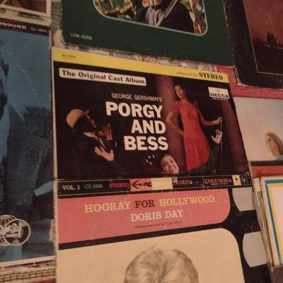 Collection of Vinyl Records- Includes Eagles, Johnny Cash, Sammy Hagar, Doris Day, Roy Orbison