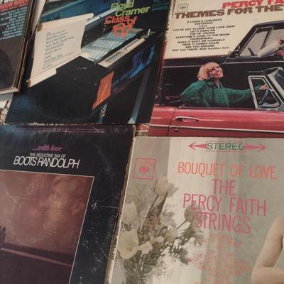 Collection of Vinyl Records- Includes Eagles, Johnny Cash, Sammy Hagar, Doris Day, Roy Orbison
