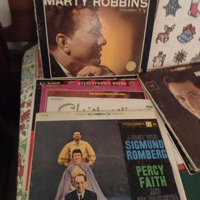 Collection of Vinyl Records- Includes Eagles, Johnny Cash, Sammy Hagar, Doris Day, Roy Orbison