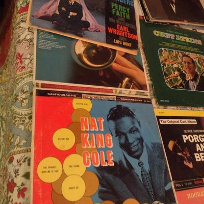 Collection of Vinyl Records- Includes Eagles, Johnny Cash, Sammy Hagar, Doris Day, Roy Orbison