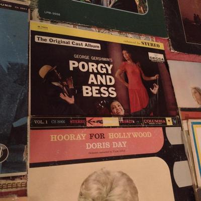 Collection of Vinyl Records- Includes Eagles, Johnny Cash, Sammy Hagar, Doris Day, Roy Orbison