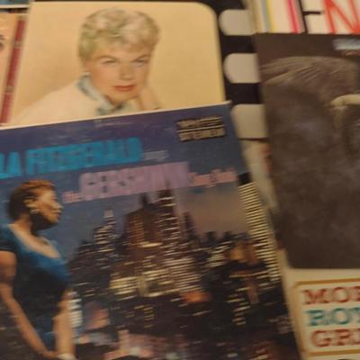 Collection of Vinyl Records- Includes Eagles, Johnny Cash, Sammy Hagar, Doris Day, Roy Orbison