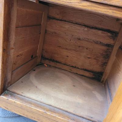 Sale Photo Thumbnail #871: Castors are good, hardware is beautiful and it's handmand feom early part of 20th century