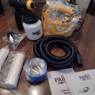 Paint Zoom Sprayer and Accessories- In New Condition