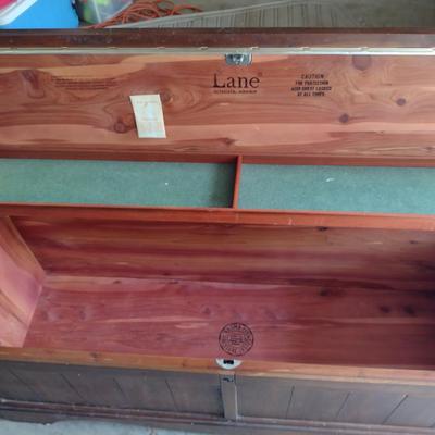 Lane Cedar Lined Blanket Chest with Key