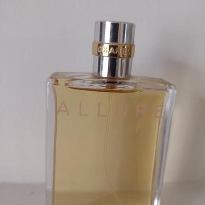 Chanel Allure Eau de Toilette- 3.4 oz Bottle- Slightly Used