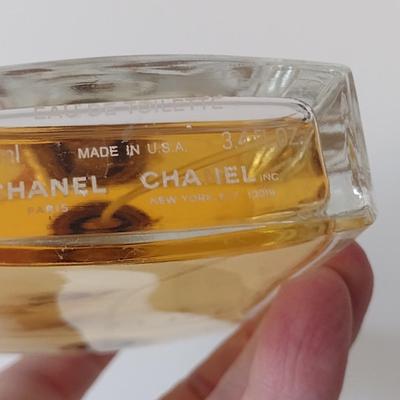 Chanel Allure Eau de Toilette- 3.4 oz Bottle- Slightly Used