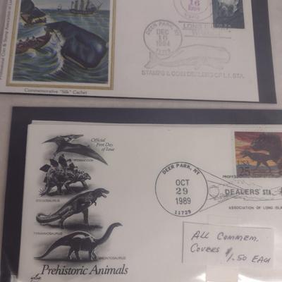 Sale Photo Thumbnail #1427: Collection of Assorted First Day Cover Stamps (#8).  Please see all pictures for selection.