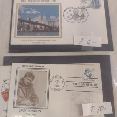 Sale Photo Thumbnail #1433: Collection of Assorted First Day Cover Stamps (#8).  Please see all pictures for selection.