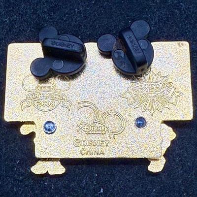 Sale Photo Thumbnail #94: 2008 pin, part of the Mickey's Pin Odyssey series. Back markings include the Disney Channel logo. Great addition to any collection.