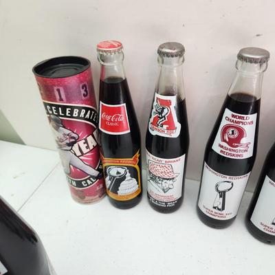 Washington Redskins Baltimore Colts Orioles Georgetown U Sports Collectable Memorabilia Glasses Coca-Cola Bottles Cal Ripken