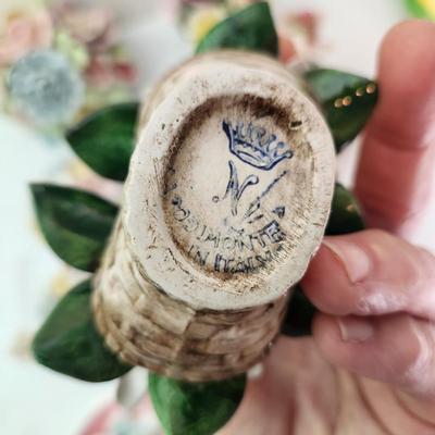 Lot of Vintage Floral Porcelain Norcrest, Crown N Capodimonte , Aristocrat Bone China England