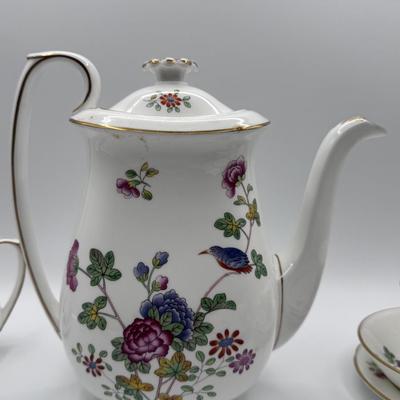 Wedgwood Cuckoo Bone China Tea Set – Elegant & Collectible