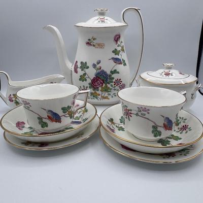 Wedgwood Cuckoo Bone China Tea Set – Elegant & Collectible