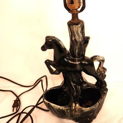Lot #71 Vintage 1960's Ceramic TV Lamp