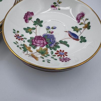 Wedgwood “Cuckoo” Bone China Plates & Saucers