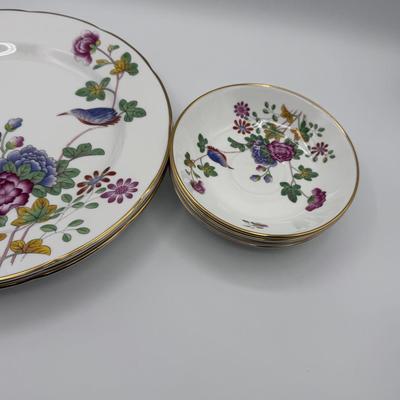 Wedgwood “Cuckoo” Bone China Plates & Saucers