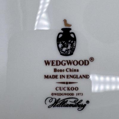 Wedgwood “Cuckoo” Bone China Plates & Saucers