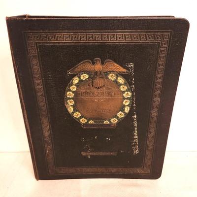 Lot #73 Antique Roosevelt Hotel (New Orleans) Telephone Book Cover