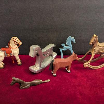 Array Of Animal Horses Various Material #44