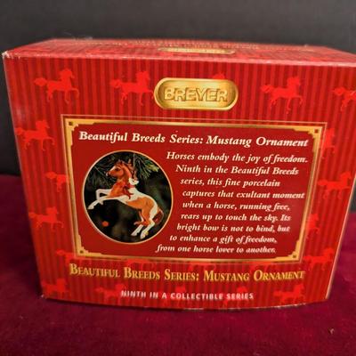 Breyer Beautiful Breeds Series: Mustang Ornament #46