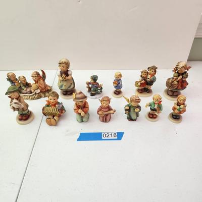 Collection of 13 Goebel Hummel Figurines