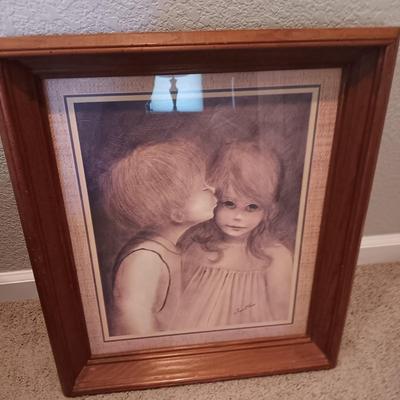 2 FRAMED PICTURES