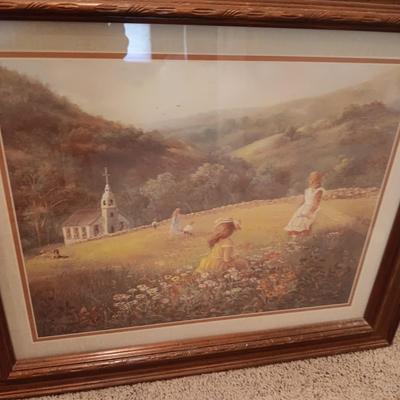 2 FRAMED PICTURES