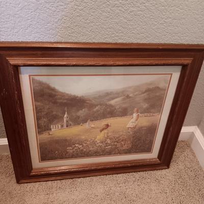 2 FRAMED PICTURES