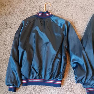 HIS AND HERS BUDWEISER WINDBREAKERS (MED & LRG)