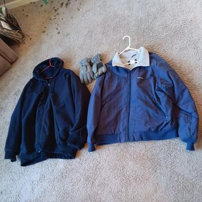 MEN'S JACKETS (3X AND XL) PLUS GLOVES