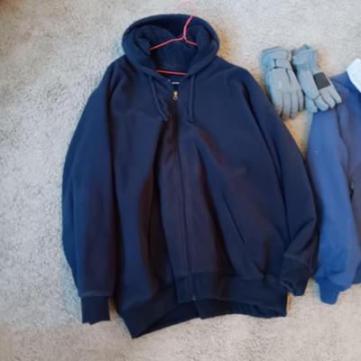 MEN'S JACKETS (3X AND XL) PLUS GLOVES