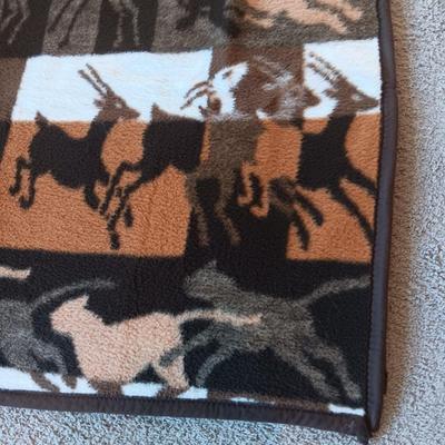 KARE FREE ANIMAL PRINT AND A SECOND THROW BLANKETS